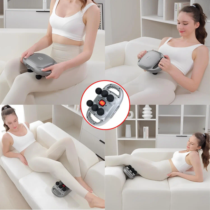 Auerllcy 6-Head Massage Gun