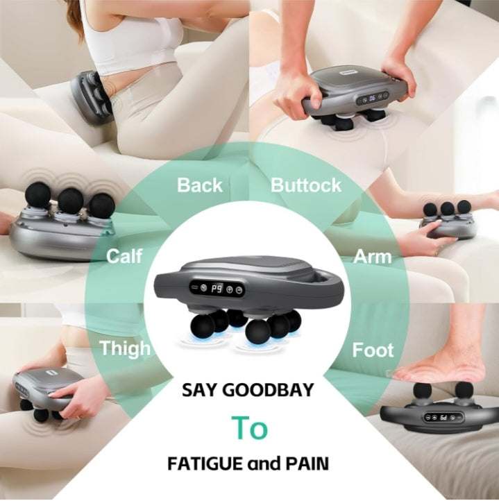 Auerllcy 6-Head Massage Gun