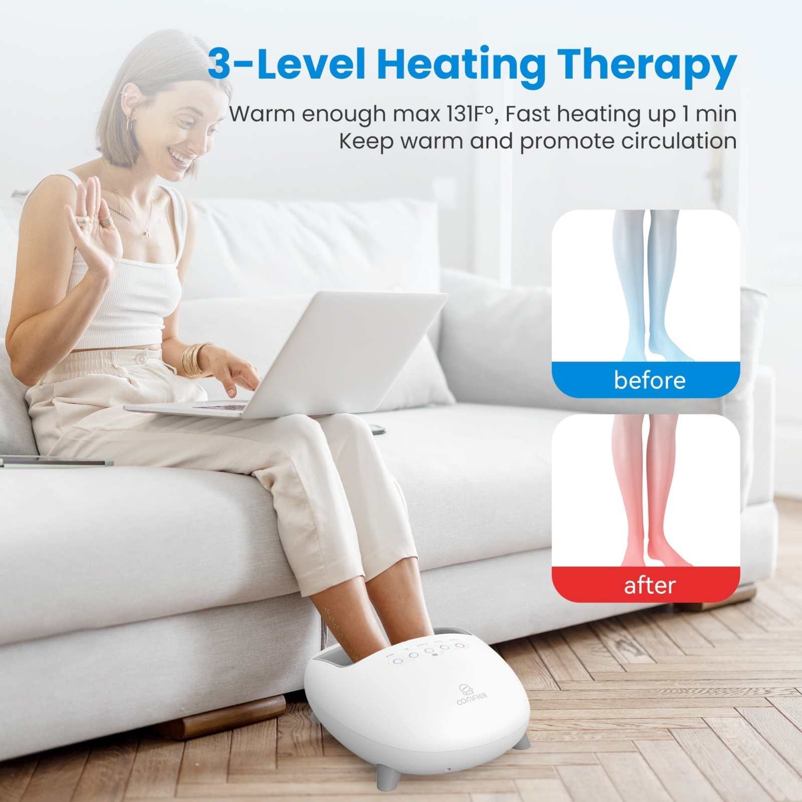 ZenoRelief ™ Foot Vibration Massager