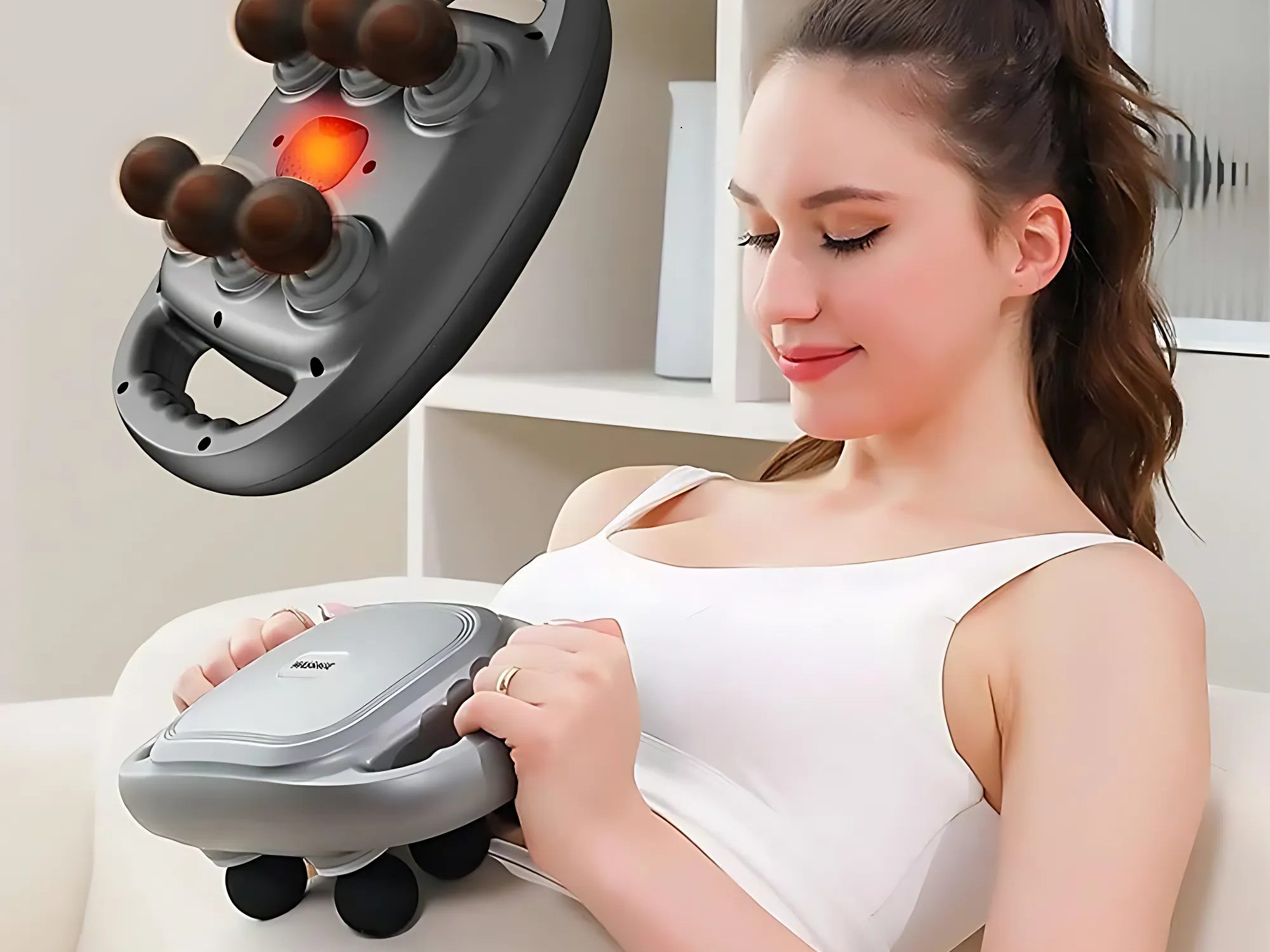 Auerllcy 6-Head Massage Gun